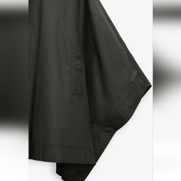ZARA WAXED CAPE ZW COLLECTION - Picture 4 of 6